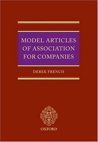 Model Articles of Association for Companies