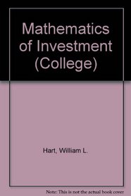 Mathematics of Investment (College)