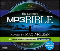 MP3 Audio Bible by Max McLean