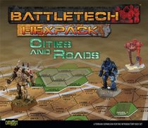 Battletech HexPack Cities & Roads