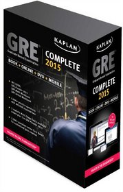 GRE Complete 2015: The Ultimate in Comprehensive Self-Study for GRE: Book + DVD + Online + Mobile