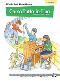 Alfred's Basic Piano Library All-in-One Course (Italian Edition)