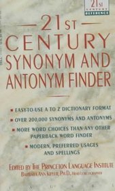 21st Century Synonyn and Antonym Finder