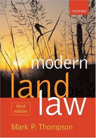 Modern Land Law (Oxford World's Classics Hardcovers)