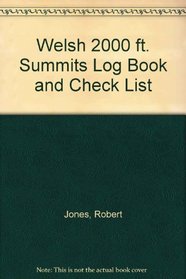 Welsh 2000 ft. Summits Log Book and Check List