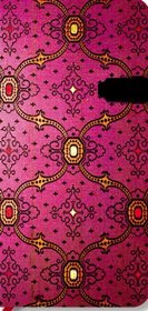 French Ornate Fuchsia Slim Lined