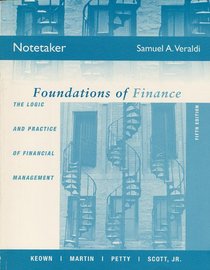 Foundations of Finance: Notetaker for Student Study Pack