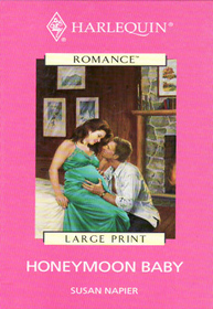 Honeymoon Baby (Large Print)