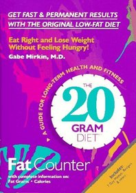 The 20 Gram Diet: Fat Counter