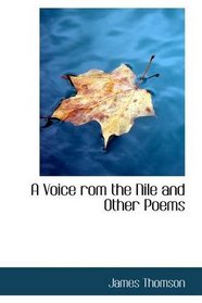 A Voice rom the Nile and Other Poems