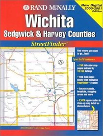 Rand McNally Wichita Streetfinder: Sedgwick  Harvey Counties : 2000-2001 (Rand McNally Streetfinder)