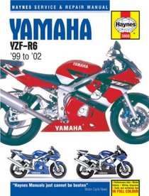 Yamaha YZF-R6 '99 to '02 (Haynes Service & Repair Manual)