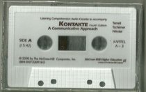 Listening Comprehension Audio Cassette to accompany Kontakte:  A Communicative Approach (Student Edition + L.C. Audio Cassette)