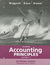 Accounting Principles, Chapters 1-7, Working Papers