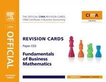 CIMA Revision Card Fundamentals of Business Maths, Second Edition (CIMA Certificate Level 2008)