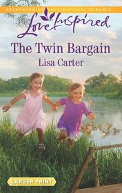 The Twin Bargain (Love Inspired, No 1242) (Larger Print)