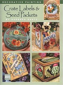 cross-stitch Crate Labels & Seed Packets 16 designs