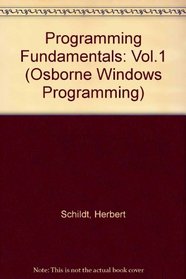 Programming Fundamentals (Osborne Windows Programming Series)