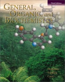 General, Organic and Biochemistry with Student Study Guide/Solutions Manual