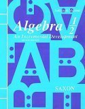 Saxon Algebra 1/2 (Solutions Manual)