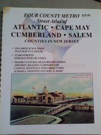 Four County Metro Street Atlas of Atlantic, Cape May, Cumberland, Salem Counties