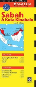 Sabah  Kota Kinabalu  2004/2005 Map (Periplus Travel Maps)