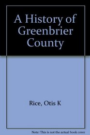 A History of Greenbrier County
