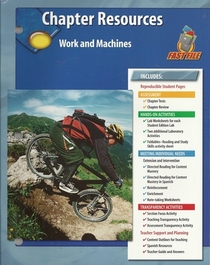 Glencoe Fast File Chapter Resources Work and Machines. (Paperback)