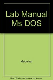 Lab Manual Ms DOS
