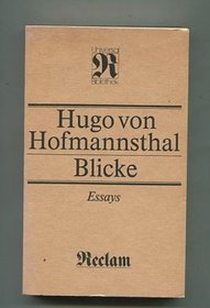 Blicke: Essays (Belletristik) (German Edition)