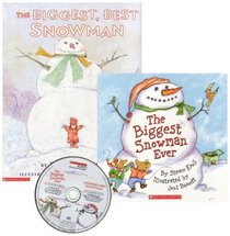 The Biggest Snowman Ever/The Biggest, Best Snowman (CD & 2 Paperback Books)