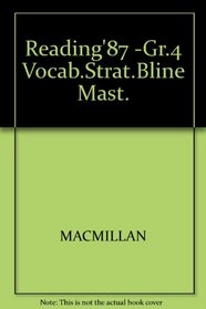 Reading'87 -Gr.4 Vocab.Strat.Bline Mast.