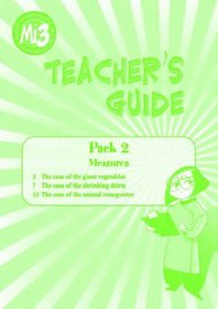 Maths Investigator: MI3 Teacher's Guide Topic Pack B: Measures