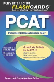 PCAT Flashcards (REA) - PHARMACY COLLEGE ADMIN TEST (Flash Card Books)
