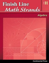 Algebra Workbook: Finish Line Math Strands: Algebra, Level H - 8th Grade