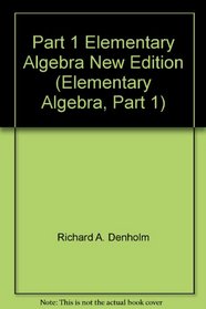 Elementary Algebra Part 1