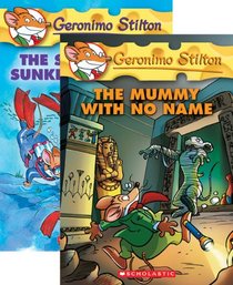 Geronimo Stilton #25-26: The Search for Sunken Treasure / The Mummy With No Name - Audio