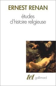 Etudes d'histoire religieuse