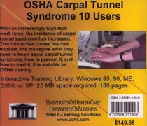 OSHA Carpal Tunnel Syndrome, 10 Users