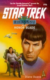 Honor Blade (Star Trek, No 96/Rihannsu Book 4)