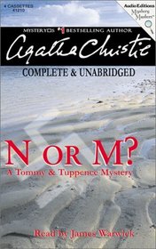 N or M? (Tommy & Tuppence, Bk 3) (Audio Cassette) (Unabridged)