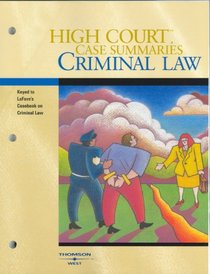 High Court Case Summaries on Criminal Law (High Court Case Summaries) (High Court Case Summaries)