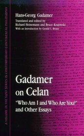 Gadamer on Celan: 
