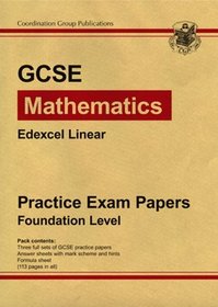 GCSE Mathematics Edexcel Linear Practice Exam Papers: Foundation Level