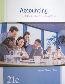 Accounting ACCTG 2: Chapters 12 and 14 - 25