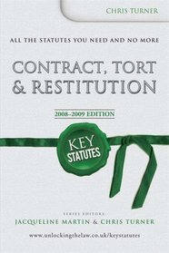 Contract, Tort and Restitution (Key Statutes)