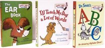 Dr. Seuss's ABC an Amazing Alphabet Book / I'll Teach My Dog a Lot of Words / The Ear Book (Bright and Early Board Books - Pack B)