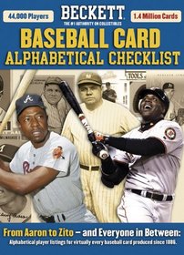 Beckett Baseball Card Alphabetical Checklist (Beckett Baseball Card Alphabetical Checklist)