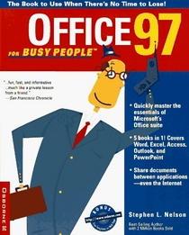 Office 97 for Busy People : The Book to Use When There's No Time to Lose (Busy People Series)