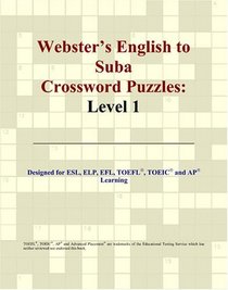 Webster's English to Suba Crossword Puzzles: Level 1